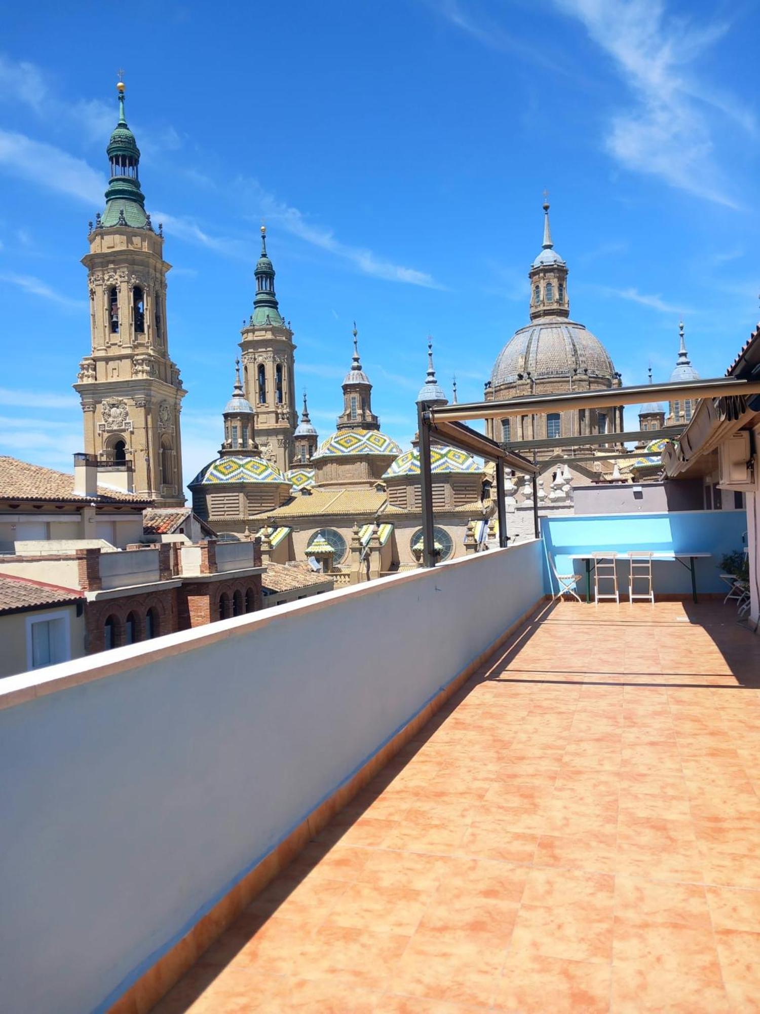 Appartamento La Terraza Del Pilar Saragozza Esterno foto