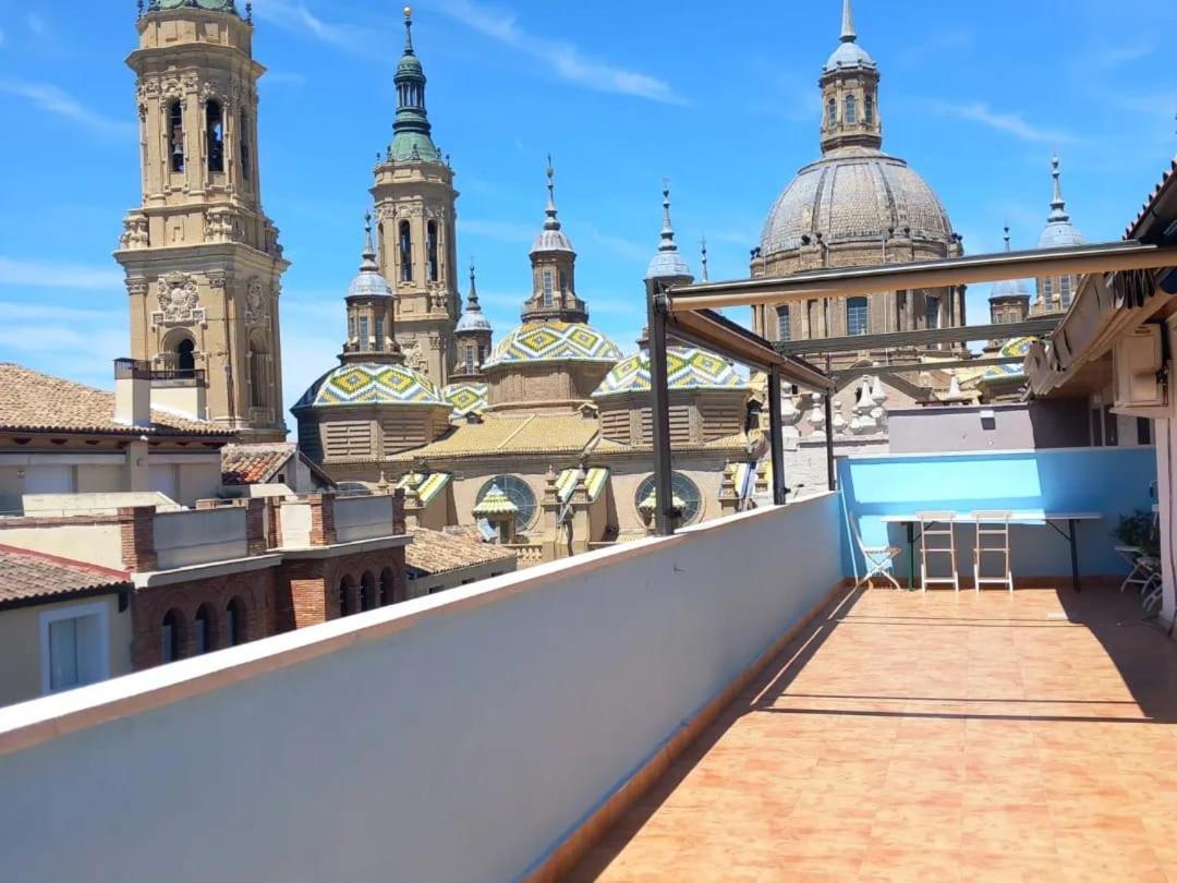 Appartamento La Terraza Del Pilar Saragozza Esterno foto